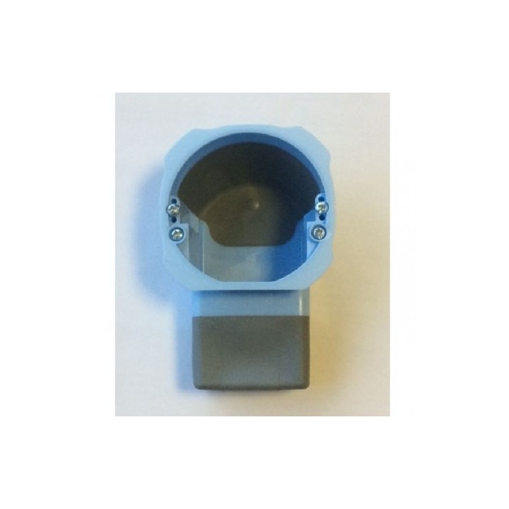 Eur'Ohm - Boîte d'encastrement - XL AIR'métic - 1 poste - prof. 40mm - pour micromodule - Réf : 52076