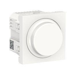 Schneider - Unica - Variateur rotatif universel - Blanc - méca seul - Réf : NU351418