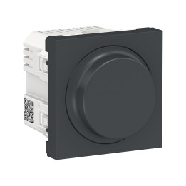 Schneider - Unica - Variateur rotatif universel - Anthracite - méca seul - Réf : NU351454