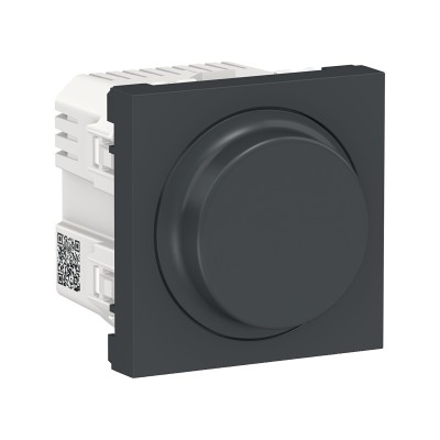 Schneider - Unica - Variateur rotatif universel - Anthracite - méca seul - Réf : NU351454