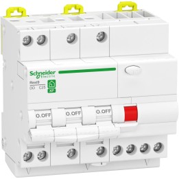 Schneider - Resi9 XP - disjoncteur différentiel - 3P+N - 16A - 30mA - courbe C - type Asi - Réf : R9PDCS16
