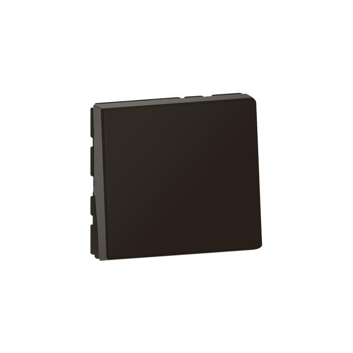 Legrand - Interrupteur ou va-et-vient 10AX 250V~ Mosaic Easy-Led 2 modules – noir mat - Réf : 079111L