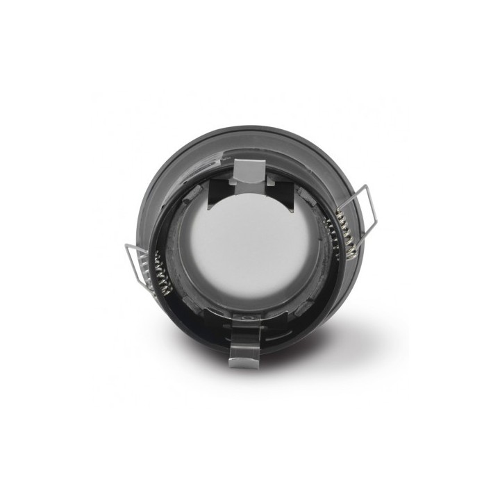 Miidex Lighting - Support de spot bbc Rond Etanche Aluminium Ø83 x 59 mm IP65 - Réf : 7722