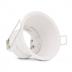 Vision-EL - Support de spot basse luminance Rond Blanc Ø83 IP20 - Réf : 7725