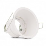 Vision-EL - Support de spot basse luminance Rond Blanc Ø83 IP20 - Réf : 7725