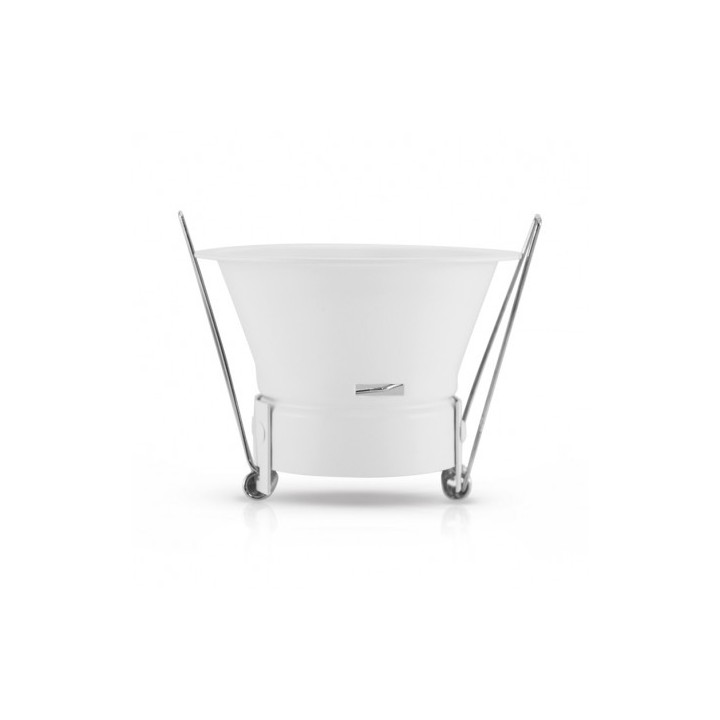 Miidex Lighting - Support de spot basse luminance Rond Blanc Ø83 IP20 - Réf : 7725