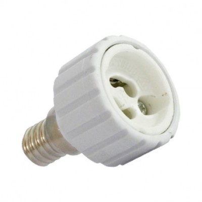 Miidex Lighting - Adaptateur base culot E14 vers GU10 - Réf : 73988