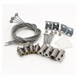Vision-EL - Kit de suspension dalle 4 câbles - Réf : 73995