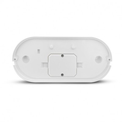 Miidex Lighting - Plafonnier LED Hublot 12W 100-265 v 4000°k boite ovale IP65 classe 2 - Réf : 77903