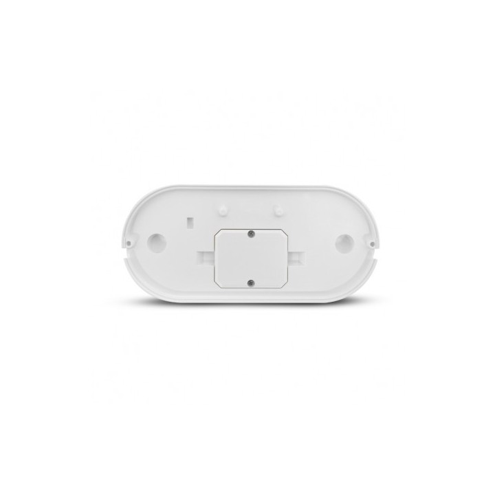 Miidex Lighting - Plafonnier LED Hublot 12W 100-265 v 4000°k boite ovale IP65 classe 2 - Réf : 77903