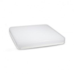 Vision-EL - Plafonnier LED Hublot 15W 100-265 v 4000°k carre 22cm IP44 classe 2 - Réf : 77906