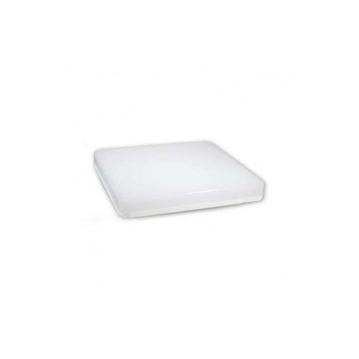 Vision-EL - Plafonnier LED Hublot 15W 100-265 v 4000°k carre 22cm IP44 classe 2 - Réf : 77906