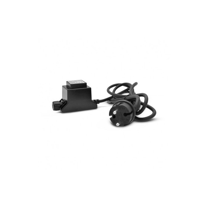 Miidex Lighting - Kit spot LED terrasse 6 x 0,6W 12v 4000°k rond IP67 + alim 230V - Réf : 70751