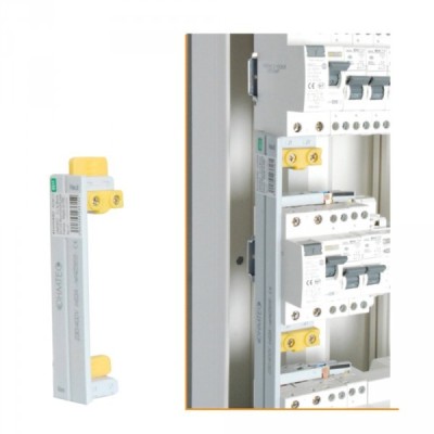 Ohmtec - Peignes verticaux 63 A - 2 rangées - Réf : 423615