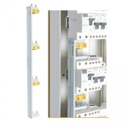 Ohmtec - Peigne vertical 63 A - 4 rangées - Réf : 423617