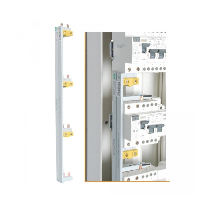Ohmtec - Peigne vertical 63 A - 4 rangées - Réf : 423617