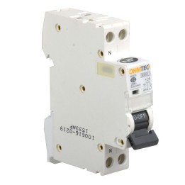 Ohmtec - Disjoncteur 1 P + N 2A 3kA - Réf : 423222