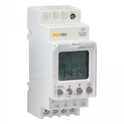 Ohmtec - Horloge digitale programmable - Réf : 423440