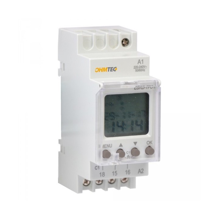 Ohmtec - Horloge digitale programmable - Réf : 423440