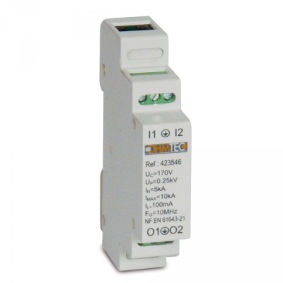 Ohmtec - Parafoudre pour téléphonie - Réf : 423546