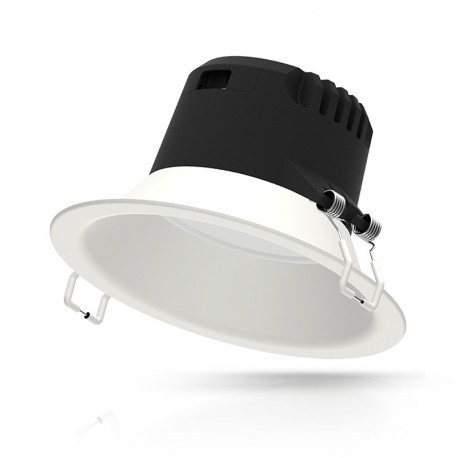 Vision-EL - Downlight LED blanc rond 173mm 12W 6000k basse luminance IP20 1200 lm - Réf : 76537
