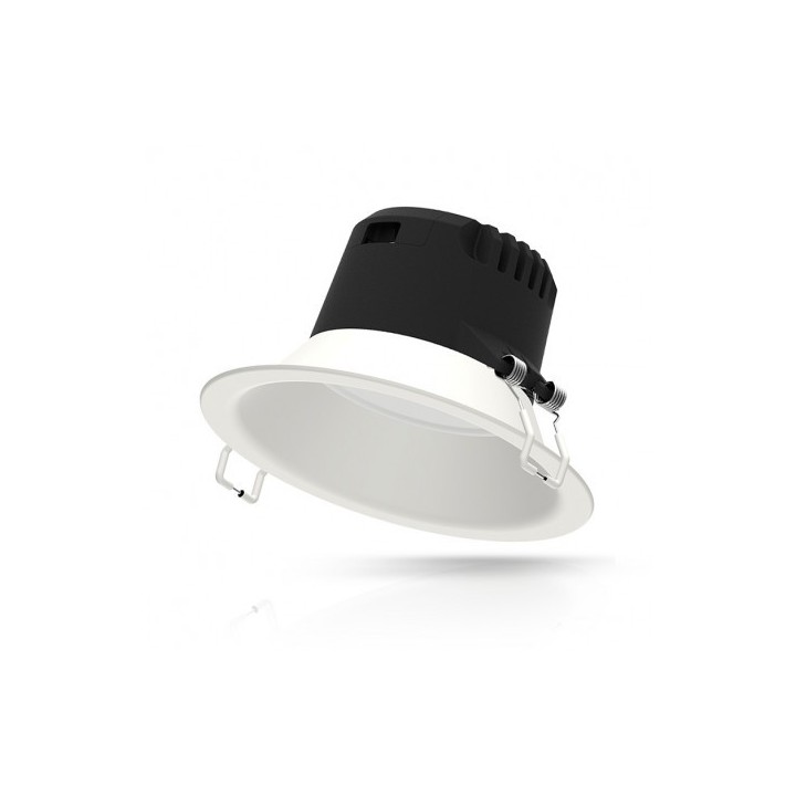 Vision-EL - Downlight LED blanc rond 173mm 12W 6000k basse luminance IP20 1200 lm - Réf : 76537