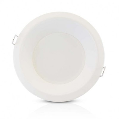Miidex Lighting - Downlight LED blanc rond 173mm 12W 6000k basse luminance IP20 1200 lm - Réf : 76537