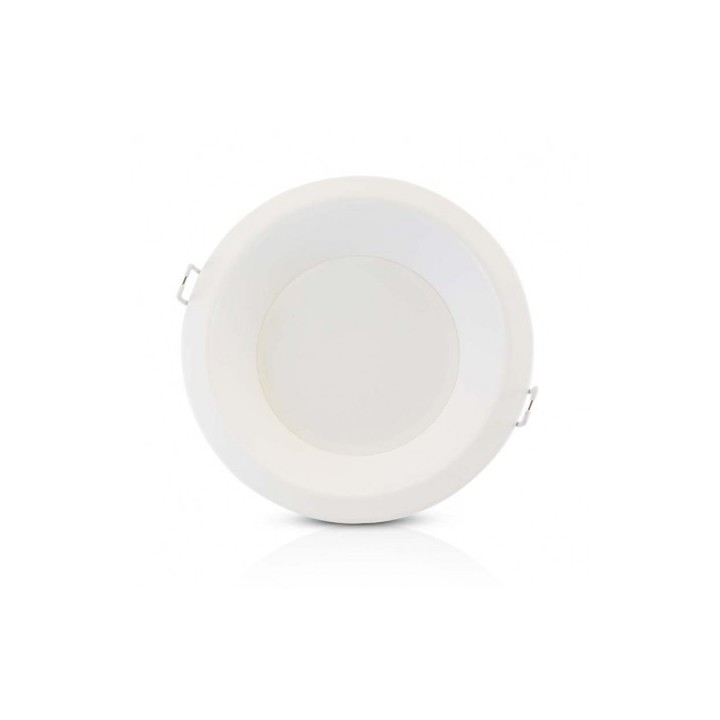 Miidex Lighting - Downlight LED blanc rond 173mm 12W 6000k basse luminance IP20 1200 lm - Réf : 76537