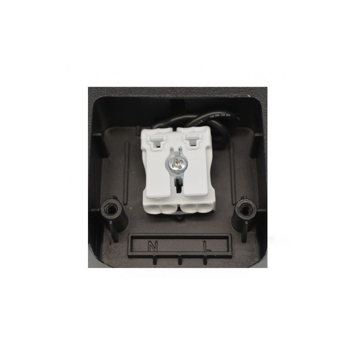 Miidex Lighting - Downlight LED blanc rond 173mm 12W 6000k basse luminance IP20 1200 lm - Réf : 76537