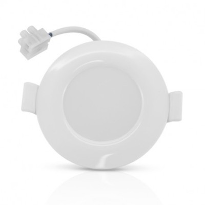 Vision-EL - Plafonnier LED Ø85 8W 4000°k pc blanc - Réf : 77462