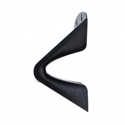 Miidex Lighting - Applique murale LED solaire 4W 4000°k noir boite - Réf : 70475