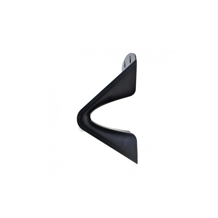 Miidex Lighting - Applique murale LED solaire 4W 4000°k noir boite - Réf : 70475