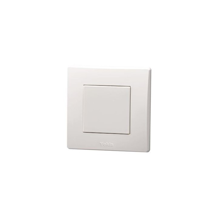 Yokis - Télécommande Murale 1 touche - Power - Code article : 5454417 - Réf : TLM1T45P