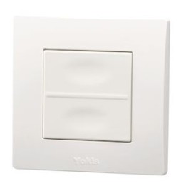 Yokis - Télécommande Murale 2 touches - Power - Code article : 5454419 - Réf : TLM2T45P