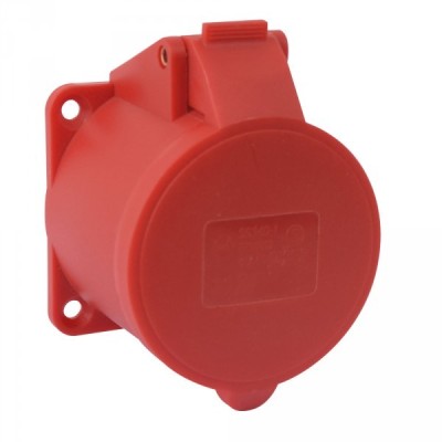 Ohmtec - Prise supplémentaire 16A 400V~ 3P+N+T IP44 - Réf : 423302