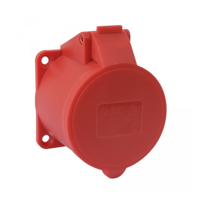 Ohmtec - Prise supplémentaire 16A 400V~ 3P+N+T IP44 - Réf : 423302