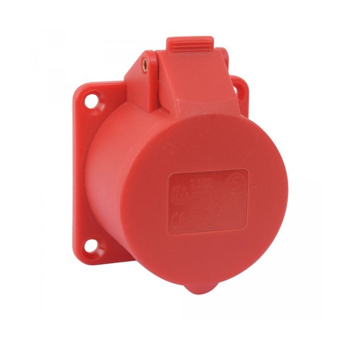Ohmtec - Prise supplémentaire 32A 400V~ 3P+N+T IP44 - Réf : 423303