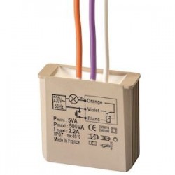 Yokis - Minuterie encastrable 500W - Code article : 5454051 - Réf : MTM500E