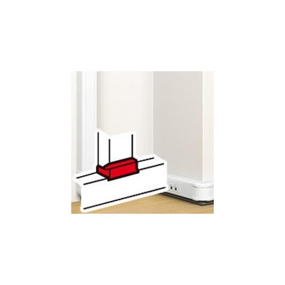 Legrand - Dériv plane vers larg. 80-goulotte clippage direct Prog Mosaic 50x80/130/145/180 - Réf : 075671