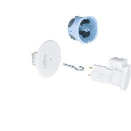 Eur'Ohm - Kit DCL point de centre + fiche/douille E27 - AIR'métic - Ø67 mm - Réf : 53062