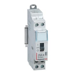 Legrand - Contacteur domestique CX³ silencieux bobine 230V~ - 2P 250V~ - 25A - contact O+F - 1 module - Réf : 412500