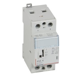 Legrand - Contacteur de puissance CX³ silencieux bobine 230V~ - 2P 250V~ - 40A - contact 2F - 2 M - Rèf : 412559