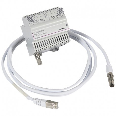 Uniformatic - Kit 2 x CPL Ethernet 600mbps avec prise intégrée TL-PA4015P -  Réf : 65021