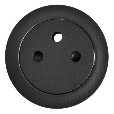 Legrand Céliane - Enjoliveur - Prise 2P+T Surface - Graphite - Réf : 067911