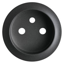 Legrand Céliane - Enjoliveur - Prise 2P+T Standard - Graphite - Réf : 067912