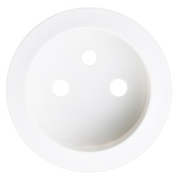  Legrand Céliane - Enjoliveur - Prise 2P+T Standard - Blanc - Réf : 068112