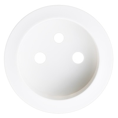  Legrand Céliane - Enjoliveur - Prise 2P+T Standard - Blanc - Réf : 068112