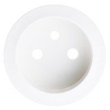  Legrand Céliane - Enjoliveur - Prise 2P+T Standard - Blanc - Réf : 068112
