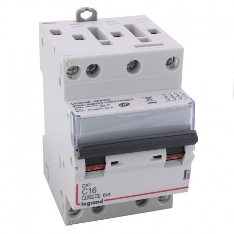Disjoncteur de courant, disjoncteur miniature 400V pour la distribution  d'alimentation