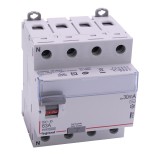 Legrand - Inter diff DX³-ID - vis/vis - 4P - 400V~ - 63A - type AC - 30mA - départ bas - 4M - Réf : 411662
